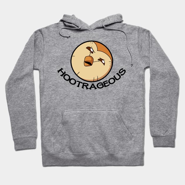 Hootrageous Hoodie by Sepheria